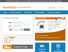 Tablet Screenshot of covoiturage-nantesmetropole.fr